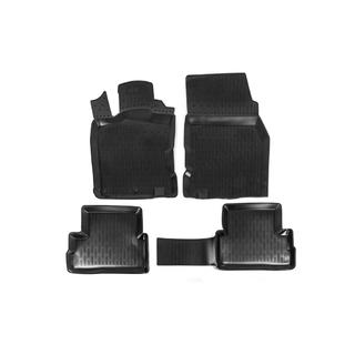 Alfombrillas de goma (4 uds, Niken 3D) Nissan Qashqai 2014-2021 foto 1
