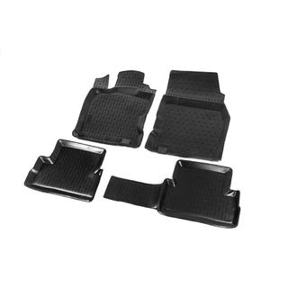 Alfombrillas de goma (4 uds, Niken 3D) Nissan Qashqai 2014-2021 foto 2