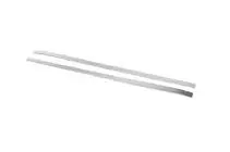 Citroen Berlingo 2008-2018 Molduras cromadas para puertas correderas (2 uds., acero inoxidable) foto 3