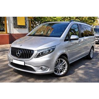 Parrilla Delantera GT Panamericana Cromo (2014-2023 para Vito W447) Mercedes Vito/V-class W447 2014- foto 4