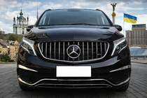 Mercedes Vito/V-class W447 2014- Parrilla Delantera GT Panamericana Cromo (2014-2019 para V-Class) foto 1