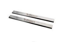 Mercedes Viano 2004-2014 Cubiertas de Umbral VIP-Style (2 uds, Acero Inoxidable) foto 1
