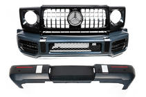 Mercedes G class W463 1990-2018 Kit de carrocería facelift a G63 AMG 2018 (sin capó ni guardabarros) foto 15