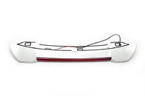 Toyota Land Cruiser 200 2007-2021 Alerón LED (2016-2021) foto 9