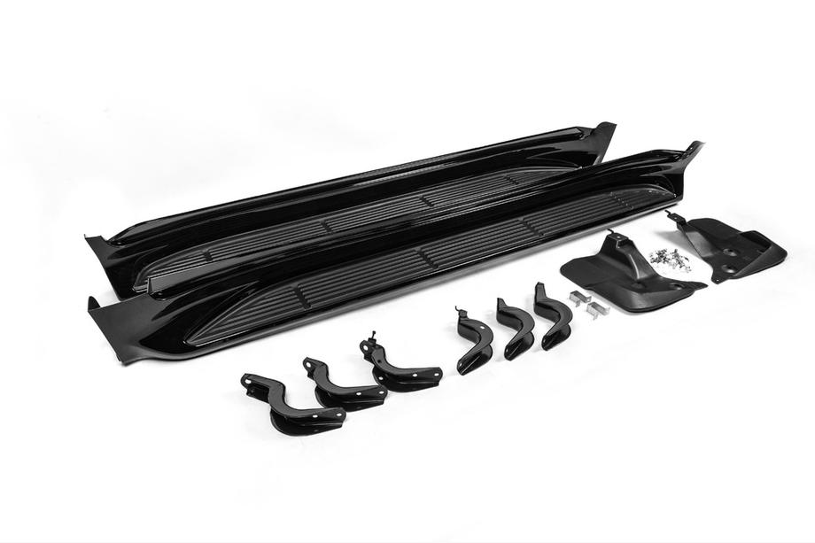 Toyota Land Cruiser 200 2007-2021 Estribos Laterales (2015-2021) Blanco Foto 4