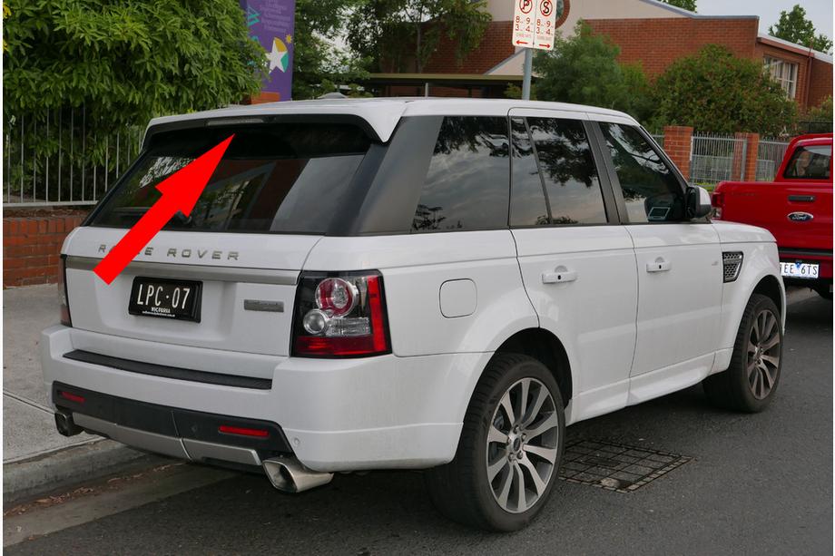 Range Rover Sport 2005-2013 Alerón (imprimado para pintar) Image