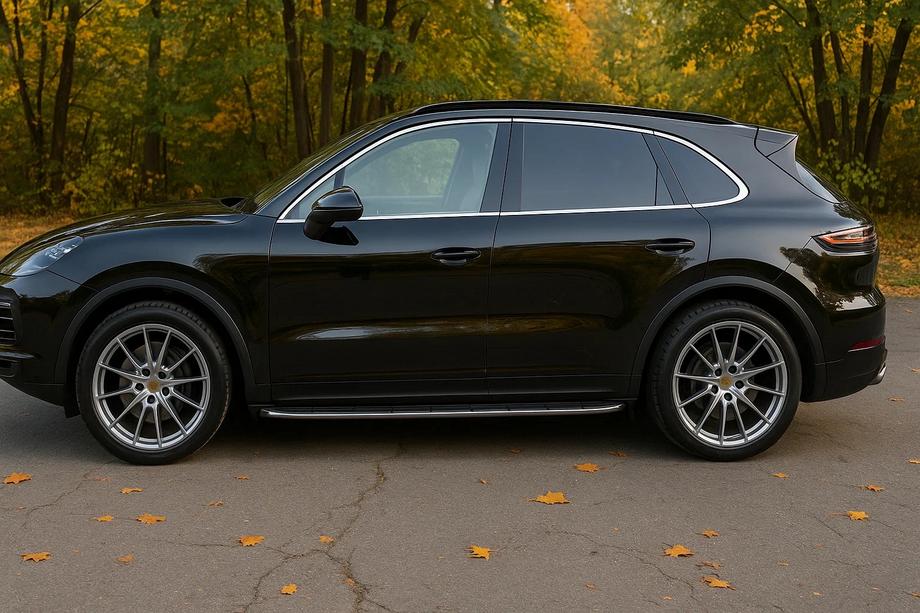 Porsche Cayenne 2018- Estribos laterales (2 uds., aluminio) Image