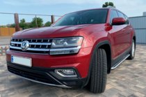 Volkswagen Atlas (Terramont) 2016- Estribos Laterales OEM (2 uds., Aluminio) foto 1