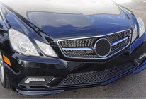 Mercedes E-class coupe C207 2010-2017 Parrilla Delantera (2009-2013, Diamond Silver) foto 1