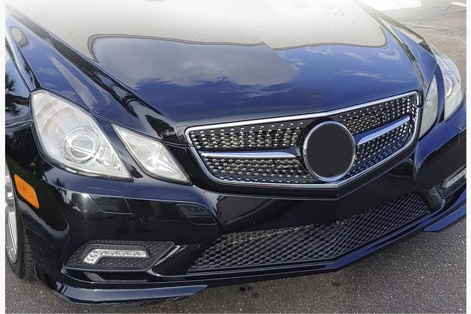 Mercedes E-class coupe C207 2010-2017 Parrilla Delantera (2009-2013, Diamond Silver) Image