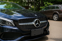Mercedes CLA C117 2013-2019 Parrilla Delantera (2013-2016, Diamond Silver) foto 1