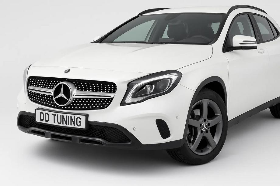 Mercedes GLA X156 2014-2019 Parrilla Delantera Diamond Silver (2017-2019) Image