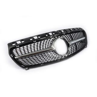 Parrilla Delantera Diamond Silver (2012-2015) Mercedes A-сlass W176 2012-2018 foto 4