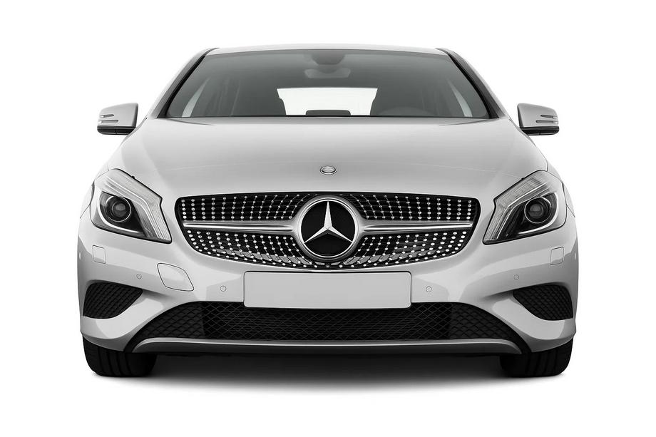 Mercedes A-class W176 2012-2018 Parrilla Delantera Diamond Silver (2012-2015) Image