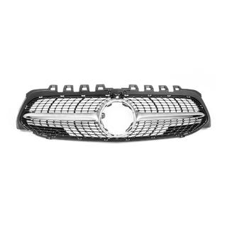 Parrilla Delantera Diamond Silver (para 2018-2022) Mercedes A-сlass W177 2018- foto 2