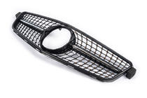 Mercedes C-class W204 2007-2015 Parrilla Delantera Diamond Black foto 3