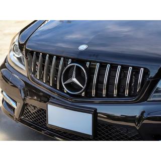 Parrilla Delantera GT Panamericana Mercedes C-class W204 2007-2015 foto 3