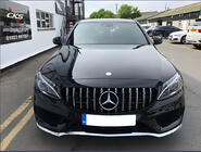 Mercedes C-class W205 2014-2021 Parrilla Delantera Panamericana GT (para Avantgarde/AMG-Line/C43 AMG) 2018+, con cámara foto 6