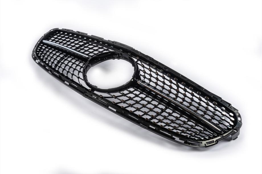 Mercedes E-class W212 2009-2016 Parrilla Delantera Diamond Black (para Avantgarde y AMG-Line, 2013-2016) Foto 4