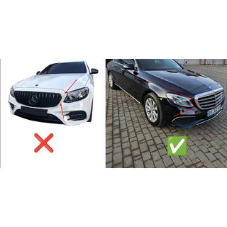 Parrilla Delantera Diamond (para Classic y Exclusive, 2016-2019) Mercedes E-сlass W213 2016-2023 foto 4