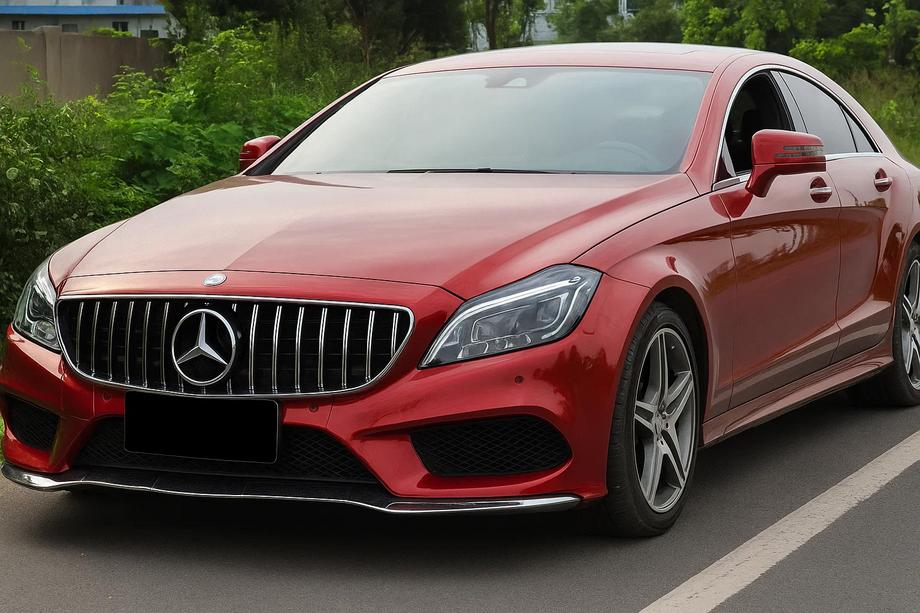 Mercedes CLS C218 2011-2018 Parrilla delantera con marco 2014-2018 (GT Panamericana) Image