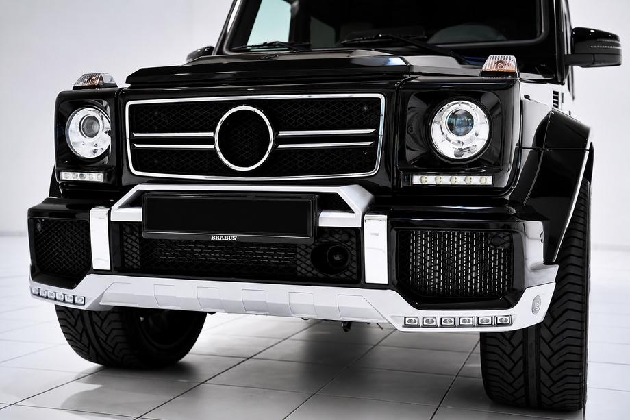 Mercedes G class W463 1990-2018 Lip spoiler delantero de paragolpes BRBS con LED Image