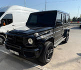 Mercedes G class W463 1990-2018 Extensión de parachoques delantero (negro mate, G65) foto 3
