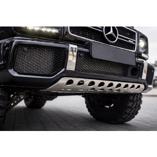 Protector de Parachoques Delantero Acero Inoxidable Mercedes G class W463 1990-2018 foto 2