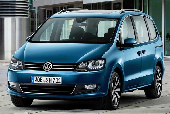 Actualizado furgoneta Volkswagen Sharan de segunda generación Foto 4