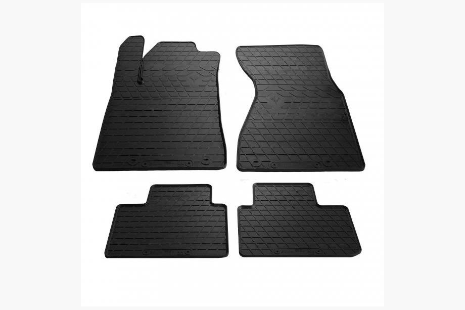 Audi A8 1994-2002 Alfombrillas de goma (4 uds, Stingray Premium) Image
