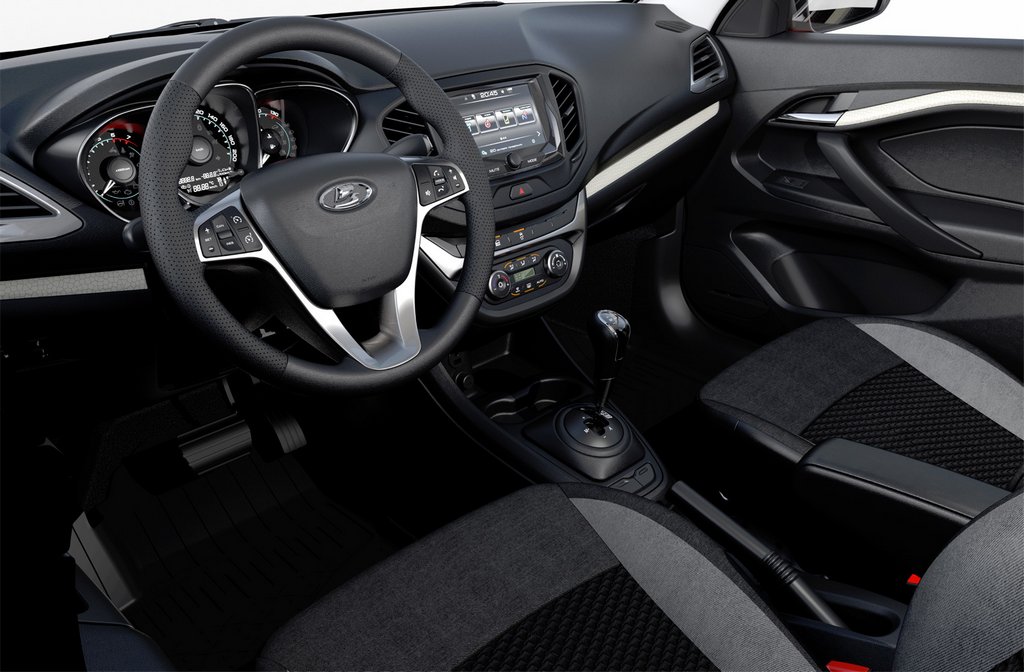 El examen de la berlina Lada Vesta