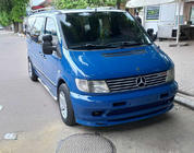 Mercedes Vito W638 1996-2003 Labio inferior de parachoques Brabos Style (imprimado para pintar) foto 1