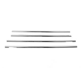 Molduras de ventanas acero inoxidable (4 uds) Opel Vectra B 1995-2002 foto 3