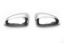 Seat Leon 2005-2012 Carcasas de retrovisor cromadas (2005-2010, 2 uds, acero inoxidable) Carmos - Acero Inoxidable Turco foto 3