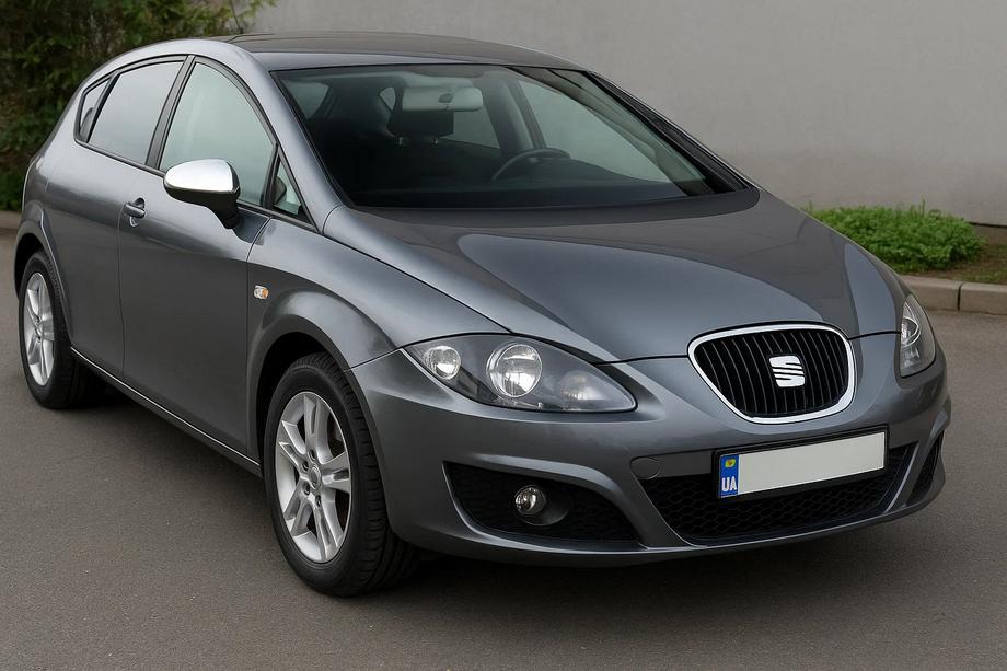 Seat Leon 2005-2012 Carcasas de retrovisor cromadas (2005-2010, 2 uds, acero inoxidable) Carmos - Acero Inoxidable Turco Image