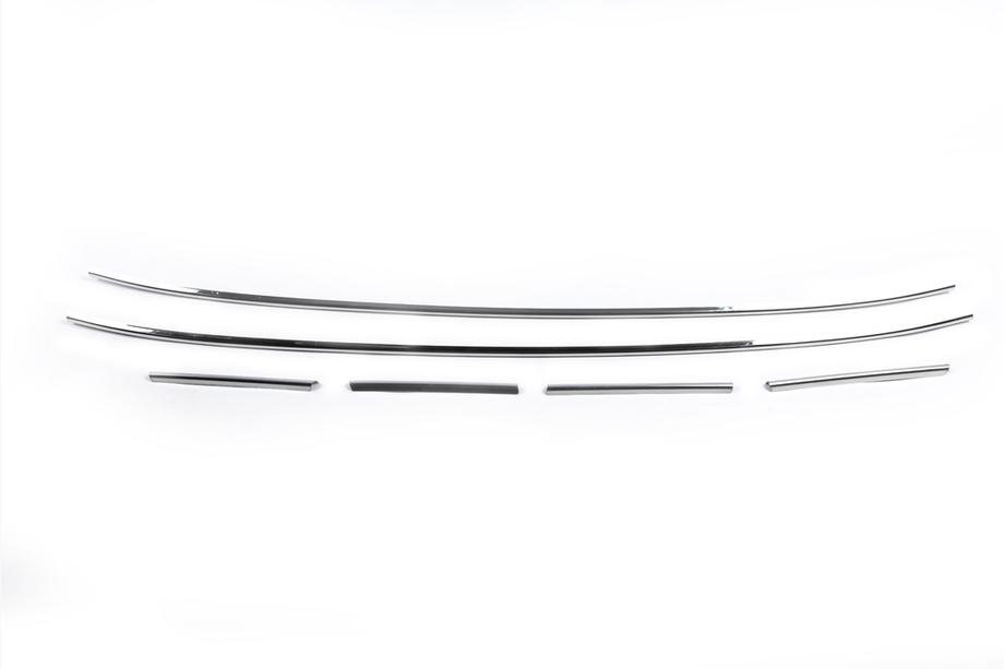 Skoda Superb 2009-2015 Cubiertas para rejilla inferior (acero inoxidable) Foto 2