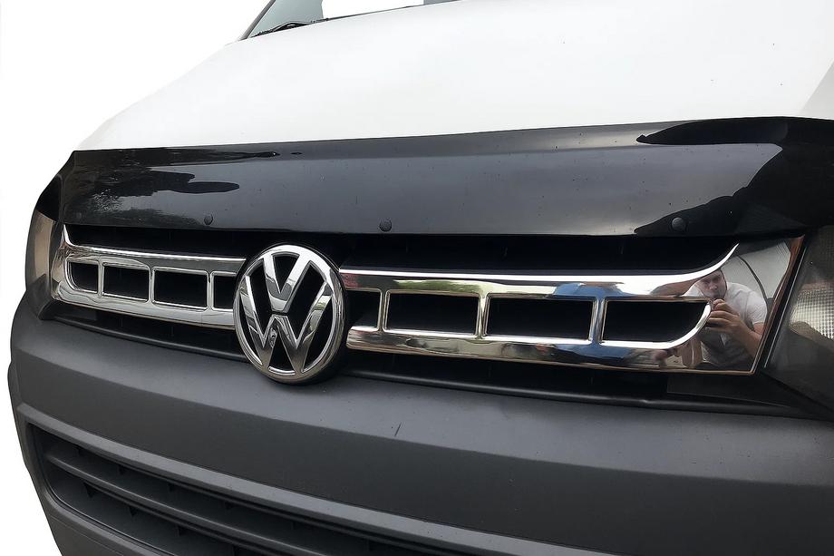 Volkswagen T5 2010-2015 Cubiertas de Parrilla Cromadas (Carmos, 2 uds, Acero Inoxidable) Image