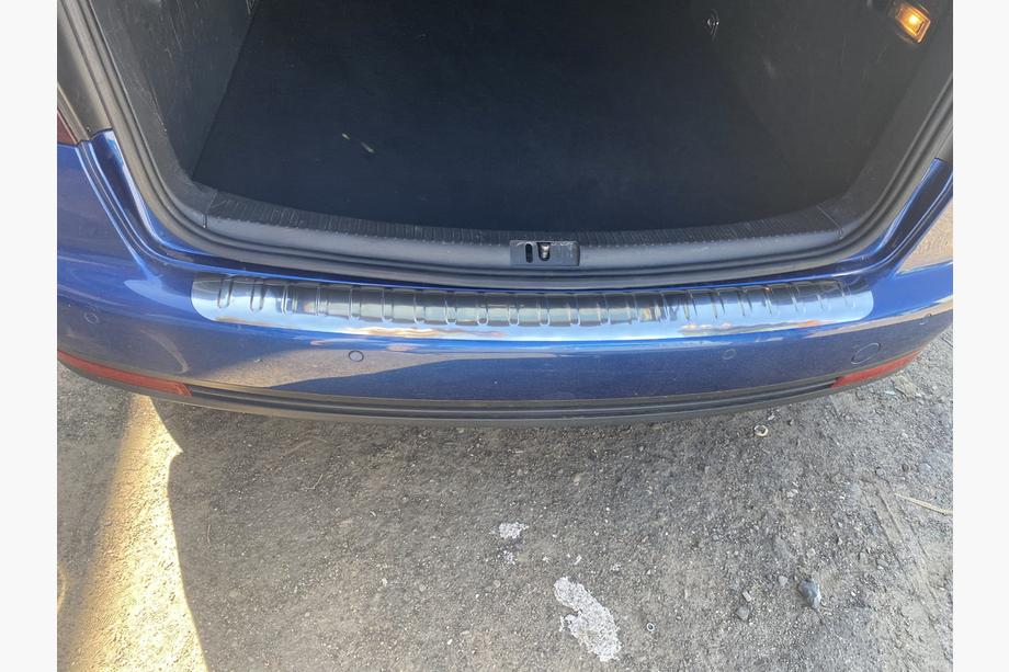 Volkswagen Touran 2003-2010 Protector de Parachoques Trasero Carmos Acero Inoxidable Foto 3