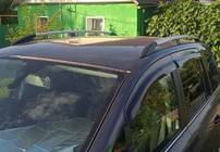Opel Zafira B 2005–2011 Barras de techo de aluminio (Caravan, cromo) foto 1