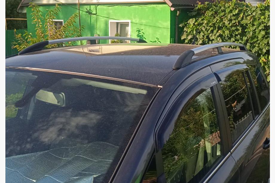 Opel Zafira B 2005–2011 Barras de techo de aluminio (Caravan, cromo) Image