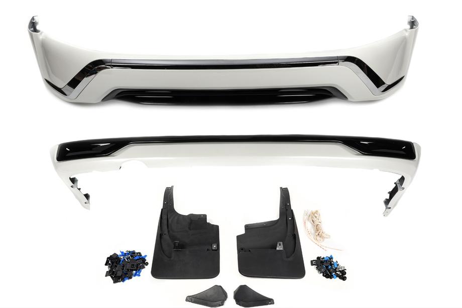 Toyota Land Cruiser 200 2007-2021 Kit de carrocería 2016-2021 (Executive 2016) Negro Foto 3