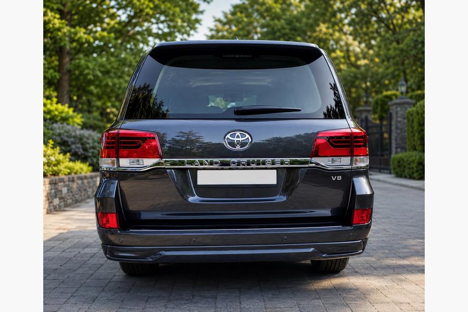 Toyota Land Cruiser 200 2007-2021 Kit de carrocería 2016-2021 (Executive 2016) Negro Foto 6