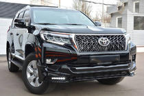 Toyota Land Cruiser Prado 150 2009-2023 Cubiertas de parachoques delanteras y traseras TRD (2017-) foto 1
