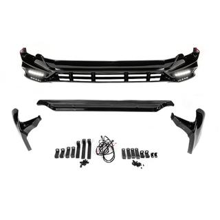 Cubiertas de parachoques delanteras y traseras TRD (2017-) Toyota Land Cruiser Prado 150 2009-2023 foto 2