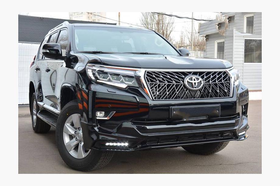 Toyota Land Cruiser Prado 150 2009-2023 Cubiertas de parachoques delanteras y traseras TRD (2017-) Image