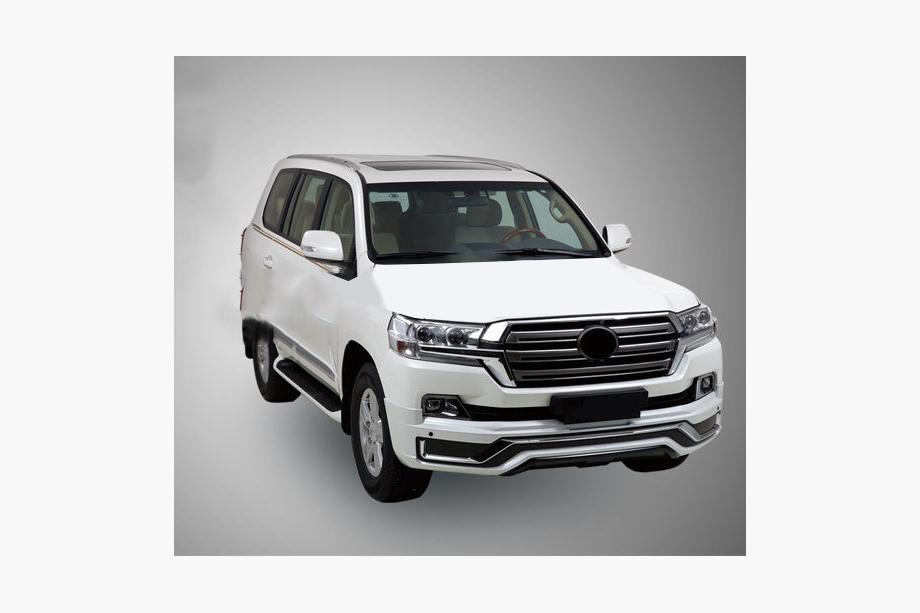 Toyota Land Cruiser 200 2007-2021 Kit de carrocería 2016↗ (Modelista V3) Blanco Foto 3