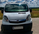 Renault Trafic 2001–2015 Pestañas de Faros Porshe-Style Negro Mate foto 2