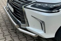 Lexus LX570/450d 2008-2022 Defensa Delantera ST014 (2015+, Acero Inoxidable) foto 3