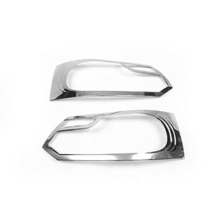Cubiertas de Faros Cromadas (2 uds, Acero Inoxidable) Volkswagen T5 2010-2015 foto 4