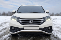 Honda CRV 2012-2016 Defensa Delantera ST007 (Acero Inoxidable) foto 1